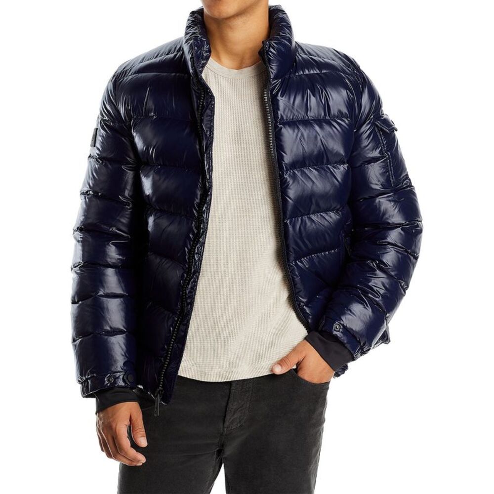 Sam. Mens Trail Down Puffer Jacket XXL Dark Marine - NWT $475